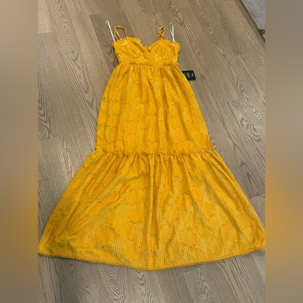 Lulus Floral Lace Dress NWT